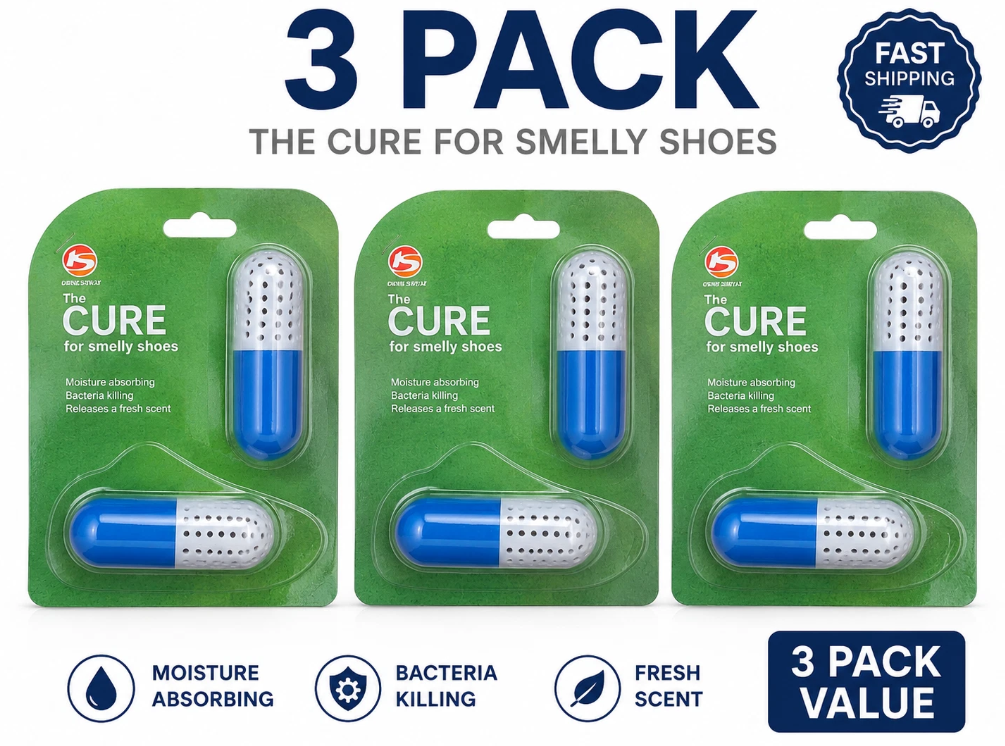 3x Shoe Deodorizer Capsules Multi Pack 6x Pill Odour Eater Sneaker Freshener